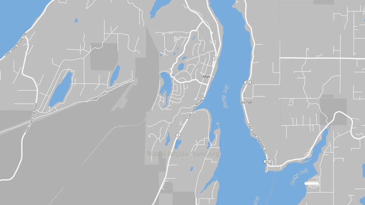 Transit Grade map of 98524, WA