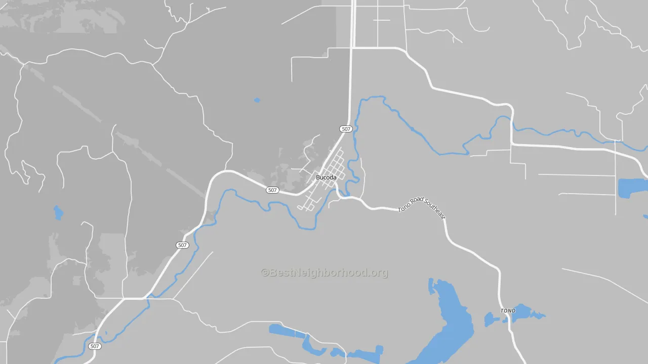 Transit Grade map of 98530, WA
