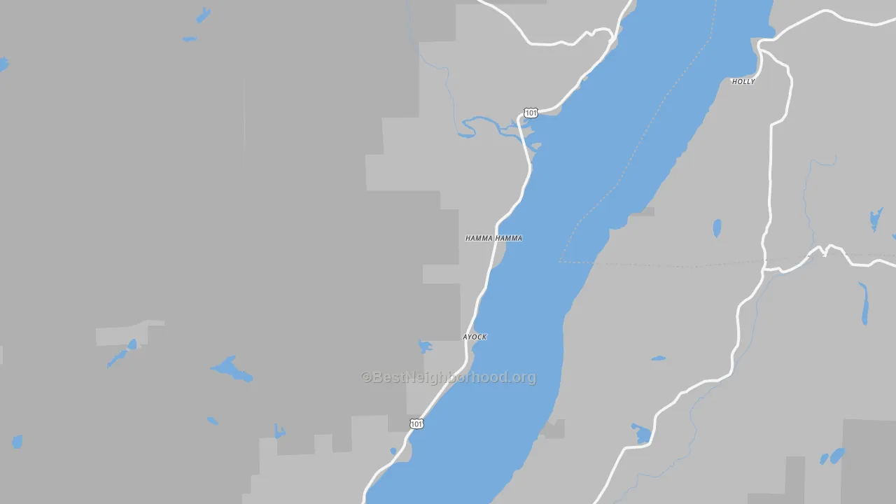 Transit Grade map of 98555, WA