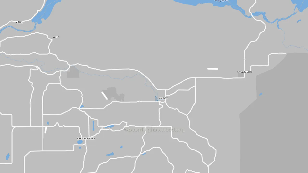 Transit Grade map of 98601, WA