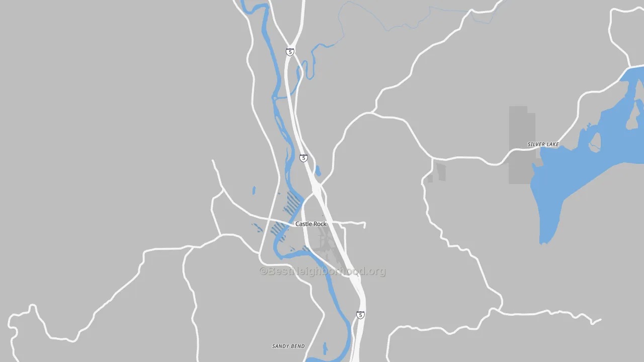 Transit Grade map of 98611, WA
