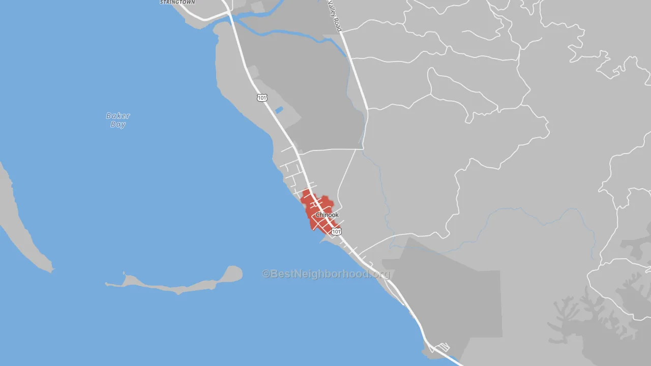 Transit Grade map of 98614, WA