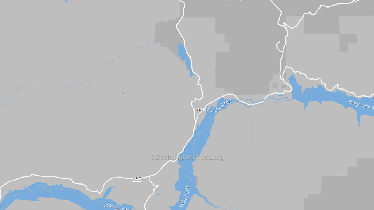 Transit Grade map of 98616, WA