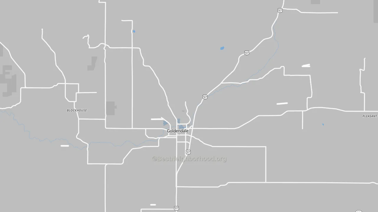Transit Grade map of 98620, WA