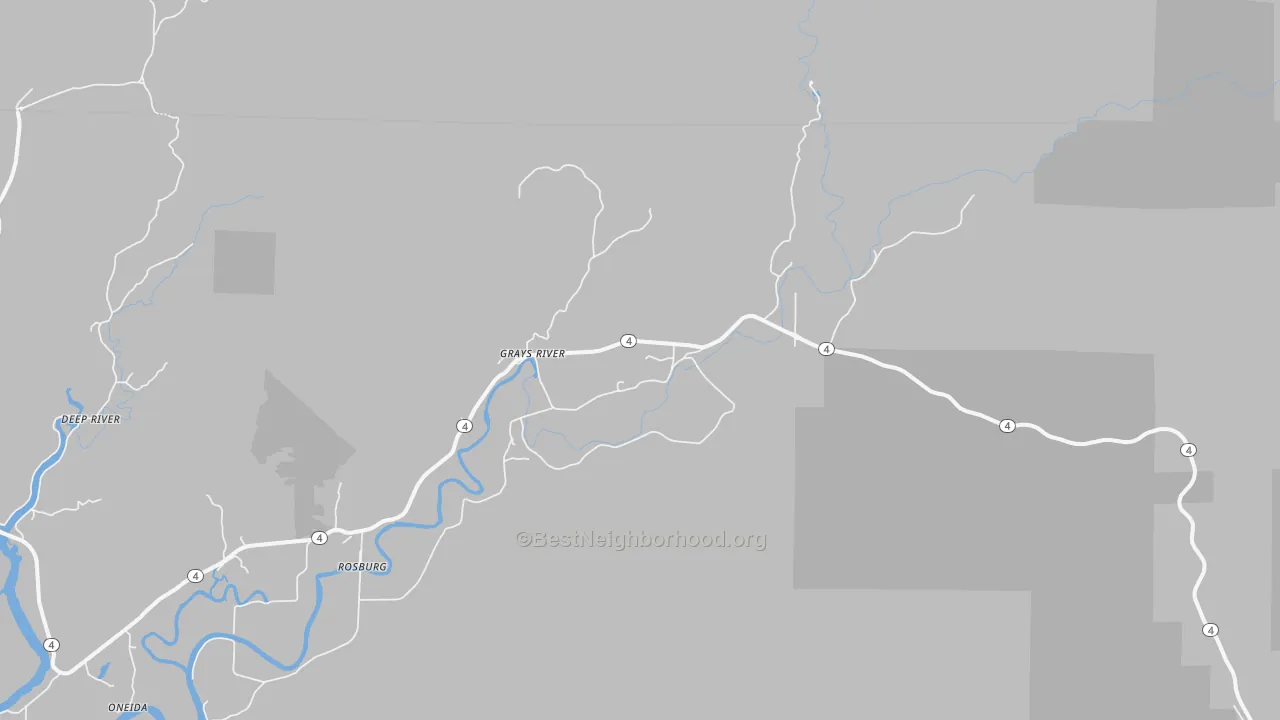 Transit Grade map of 98621, WA