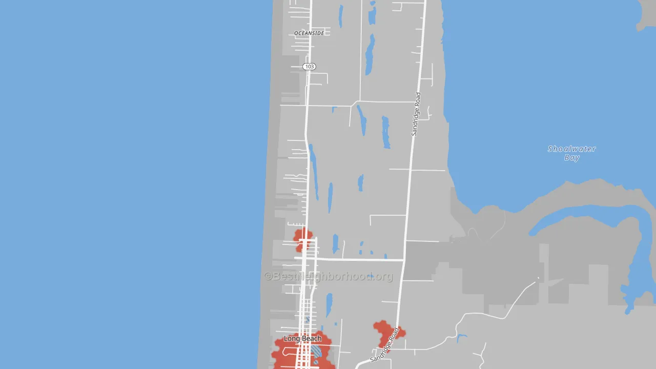 Transit Grade map of 98631, WA