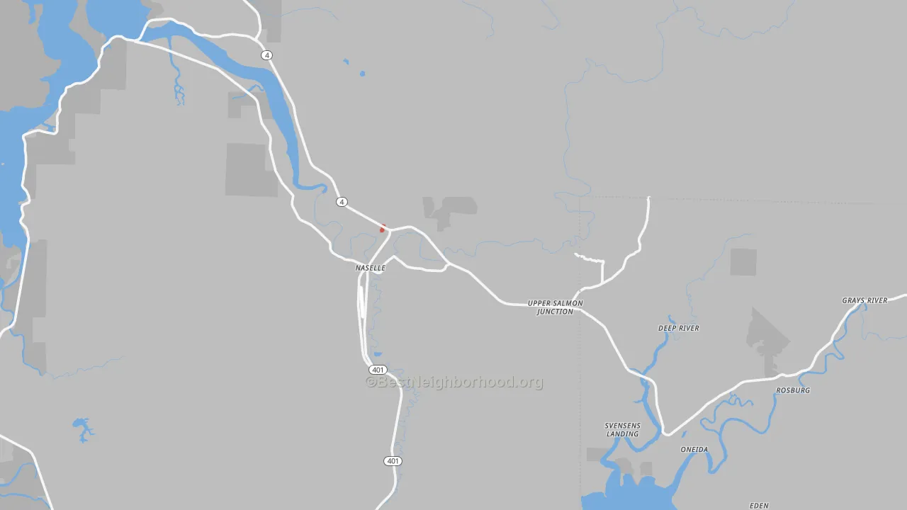 Transit Grade map of 98638, WA