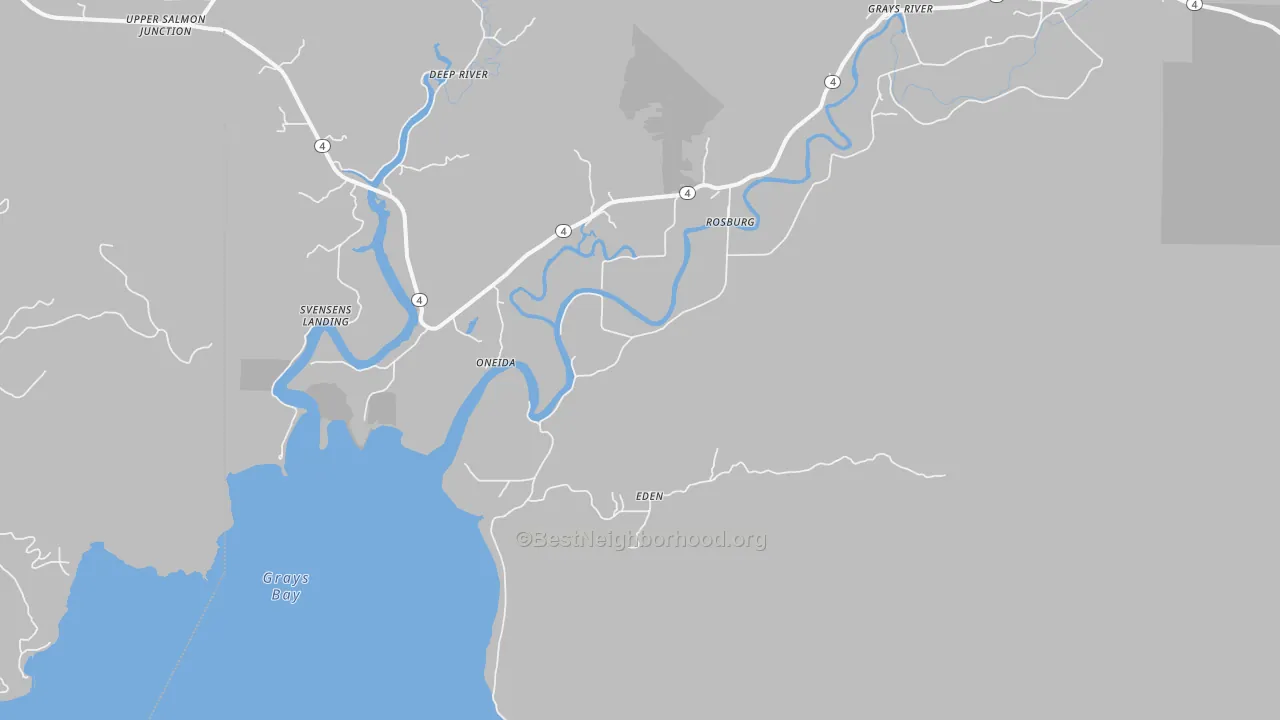 Transit Grade map of 98643, WA