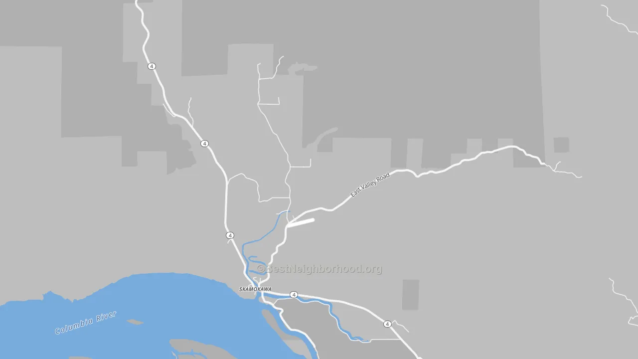 Transit Grade map of 98647, WA