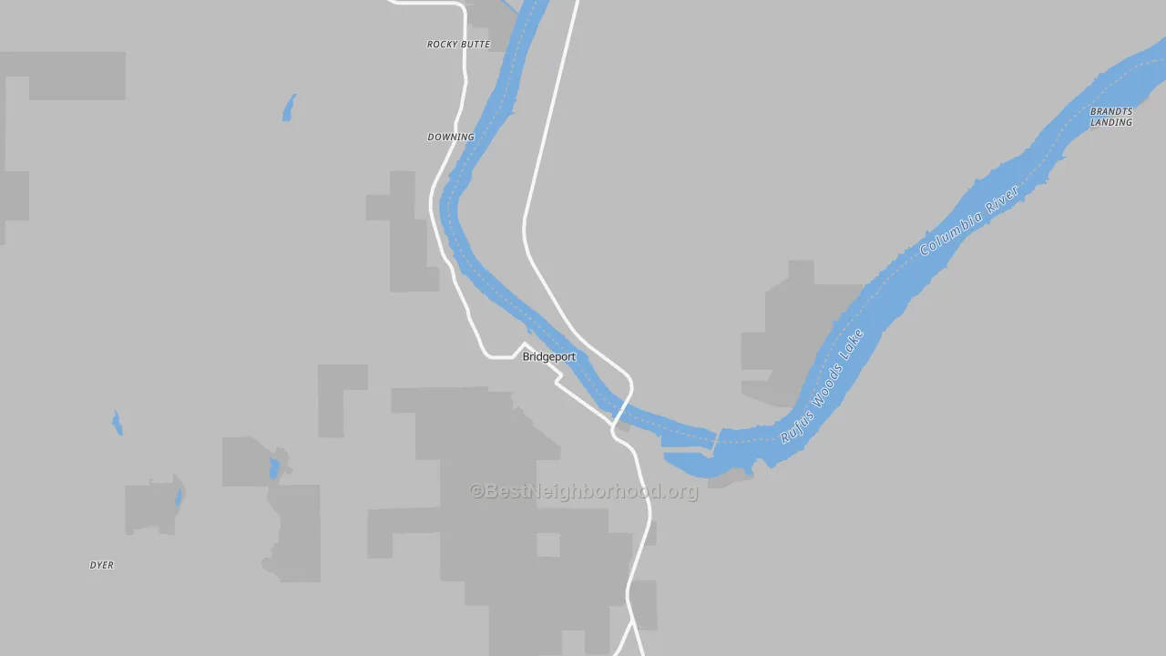 Transit Grade map of 98813, WA