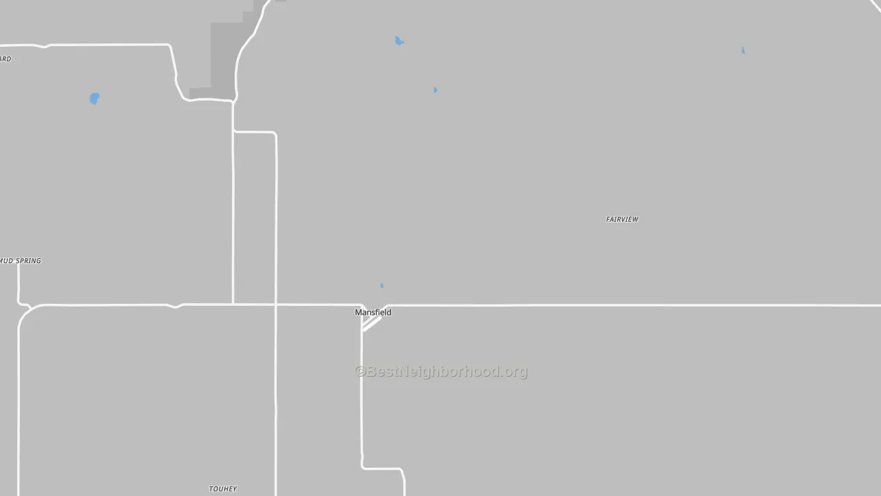 Transit Grade map of 98830, WA
