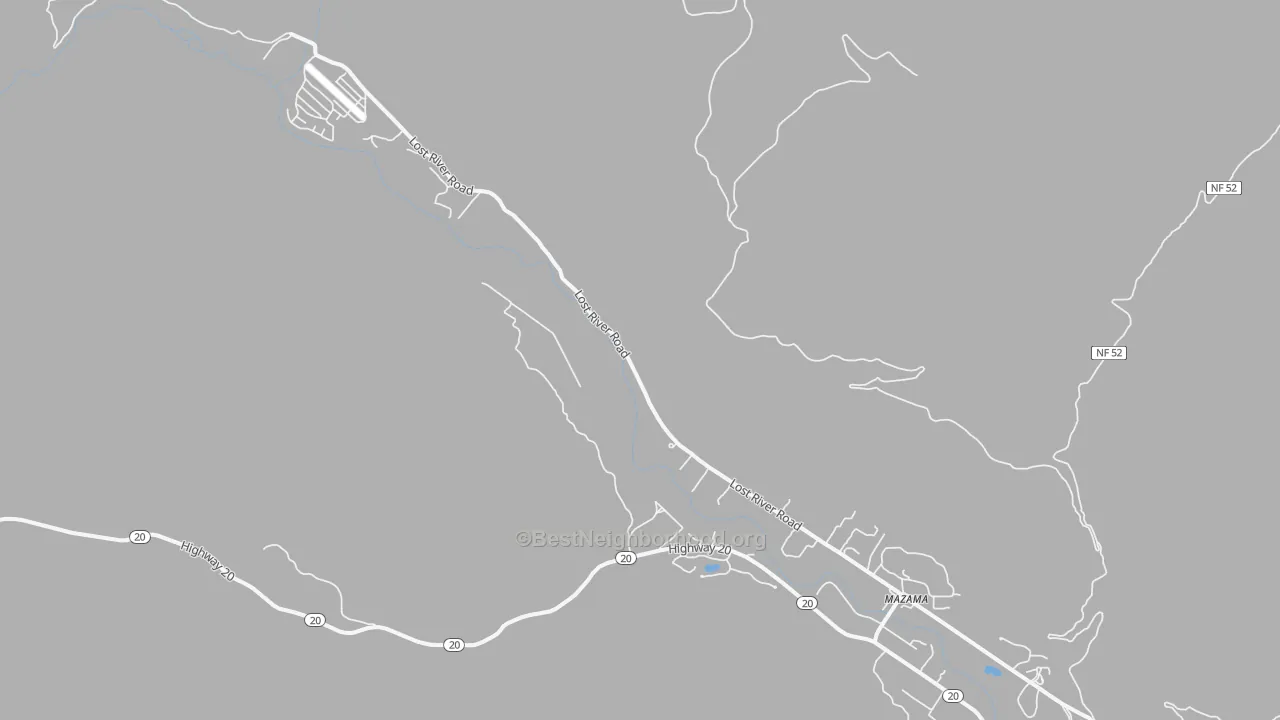 Transit Grade map of 98833, WA