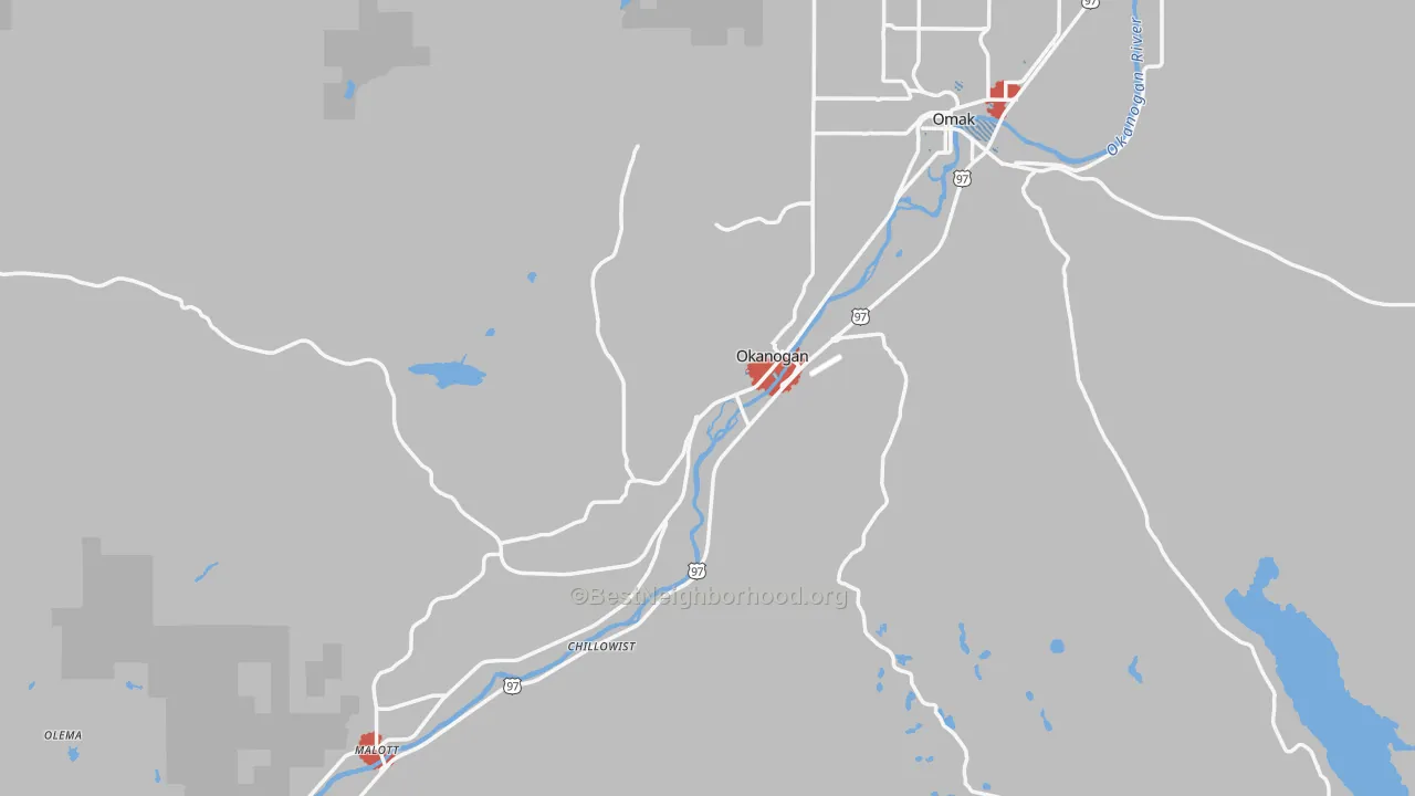 Transit Grade map of 98840, WA