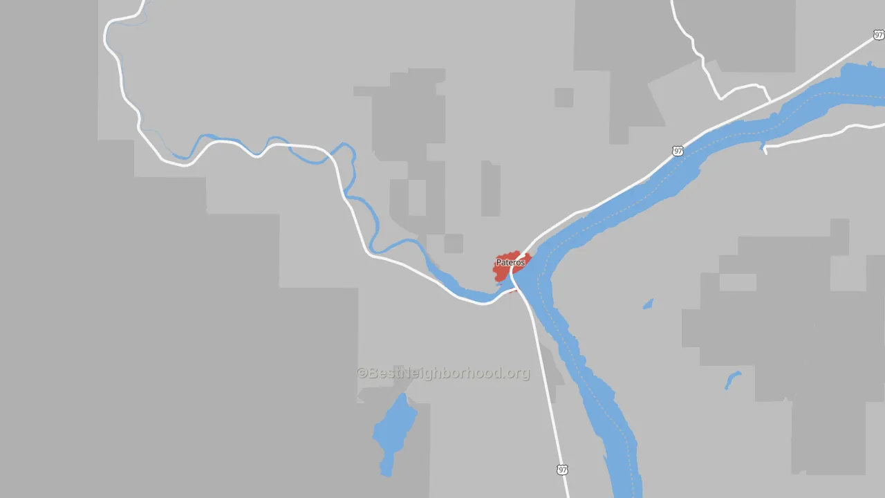 Transit Grade map of 98846, WA