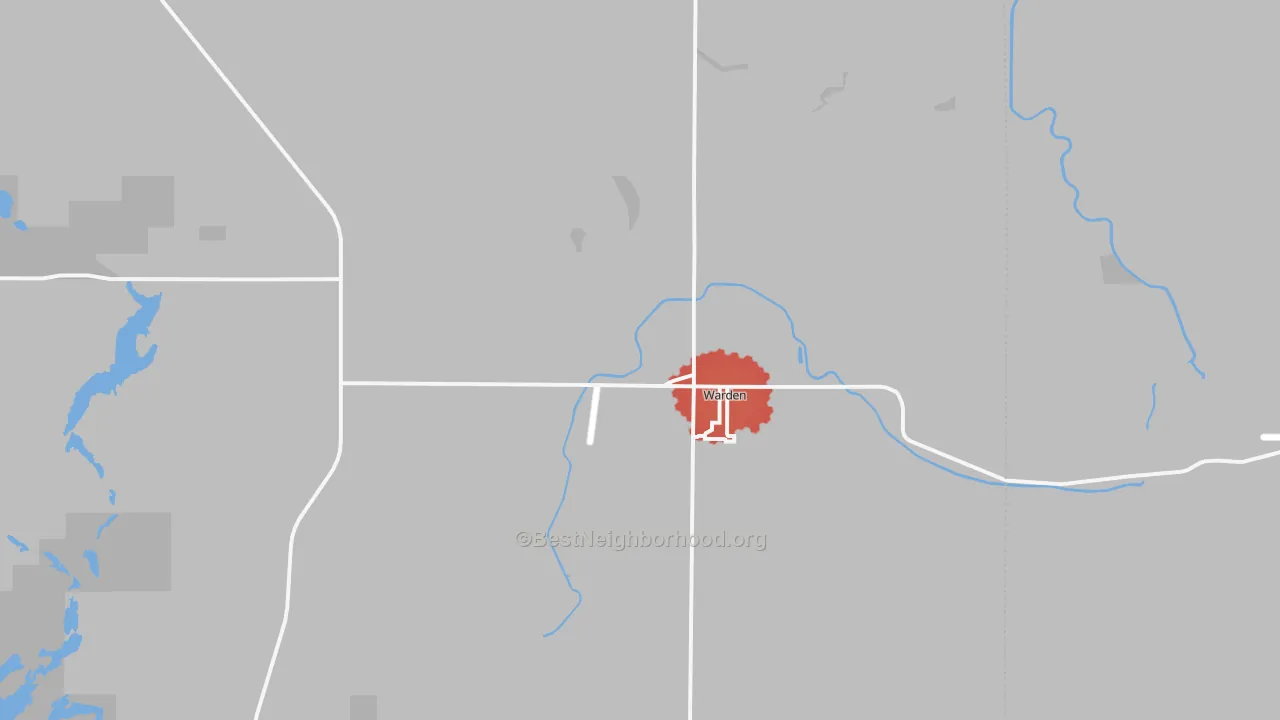 Transit Grade map of 98857, WA