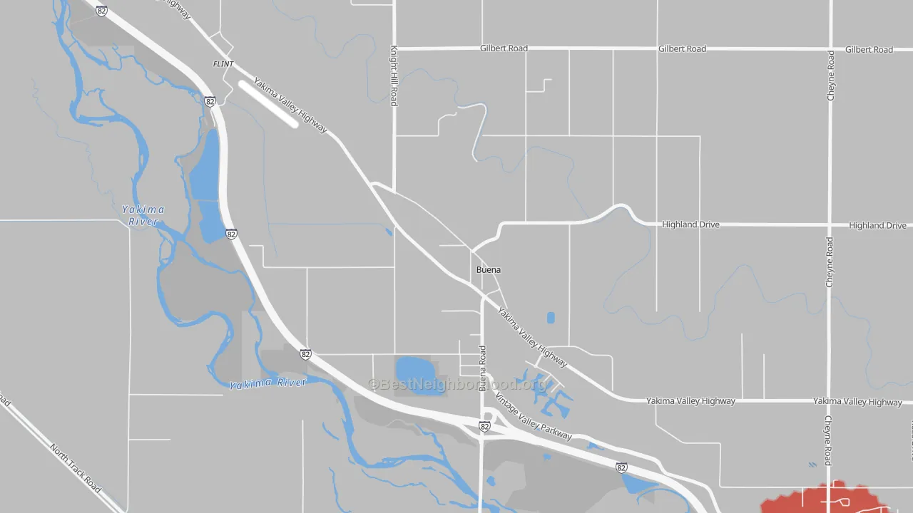 Transit Grade map of 98921, WA