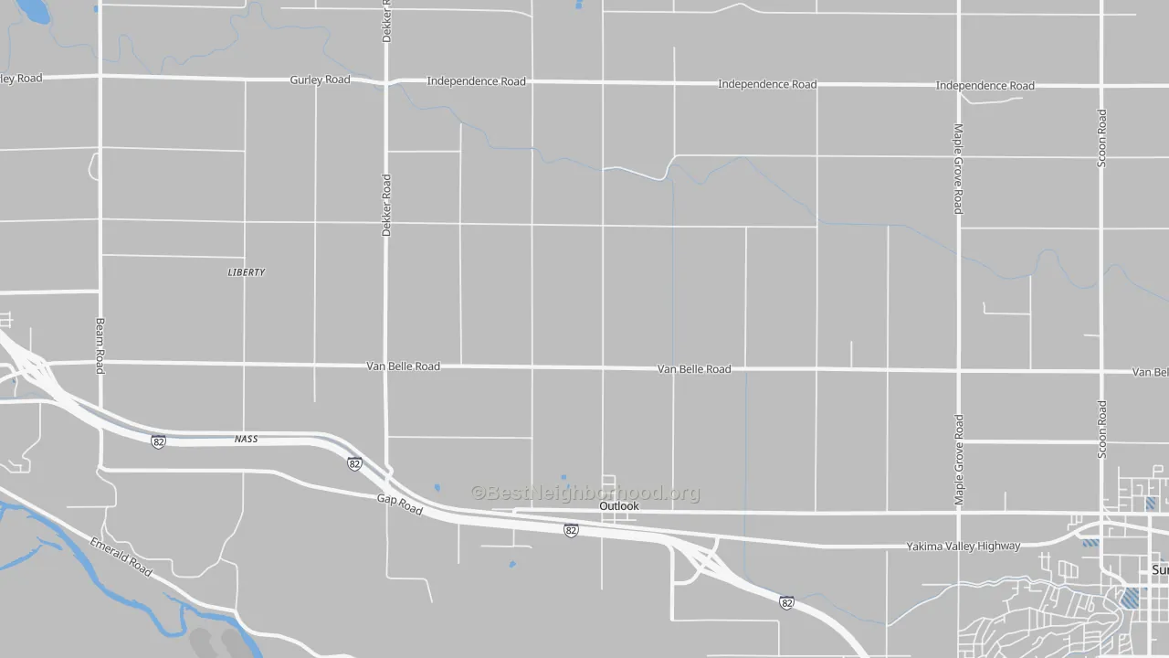 Transit Grade map of 98938, WA