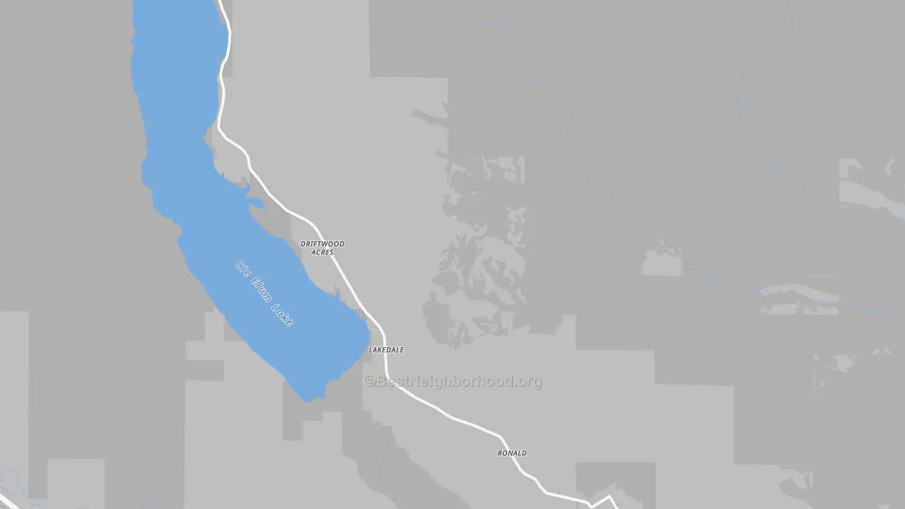 Transit Grade map of 98940, WA