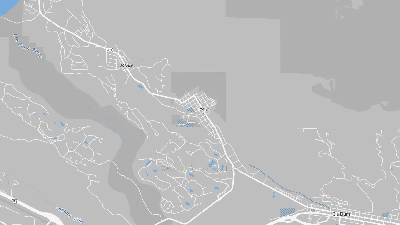 Transit Grade map of 98941, WA