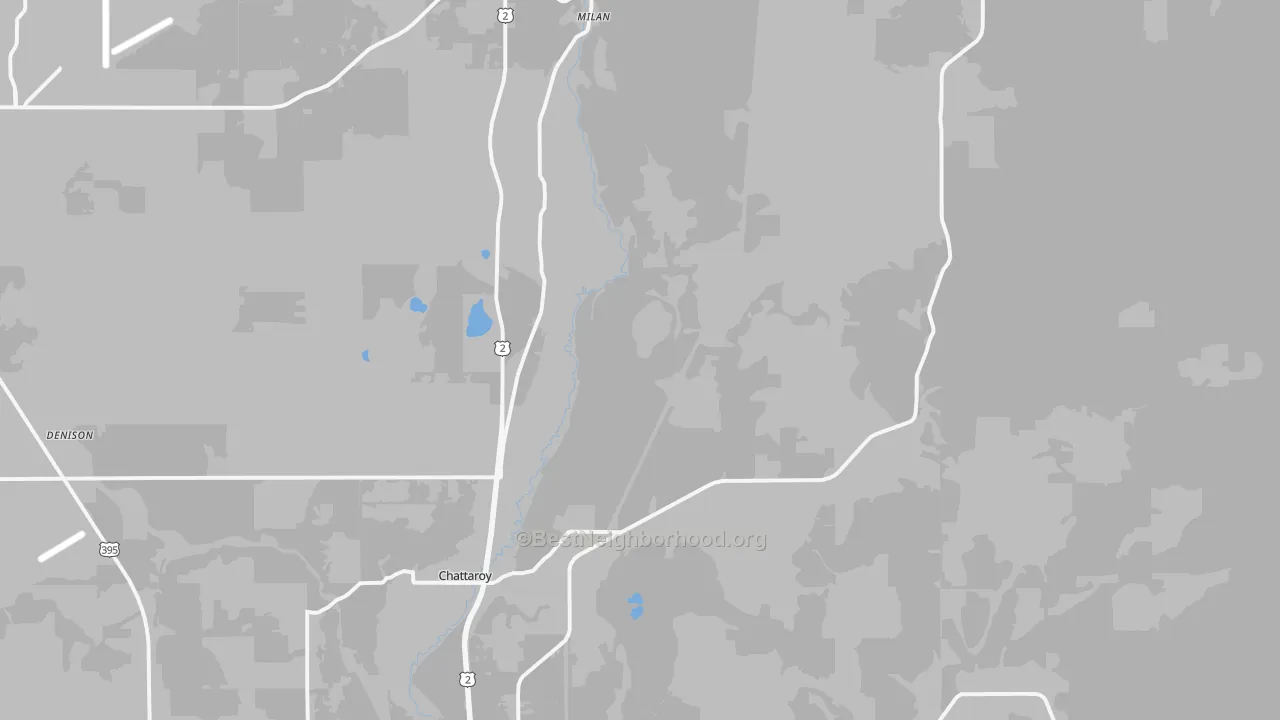 Transit Grade map of 99003, WA