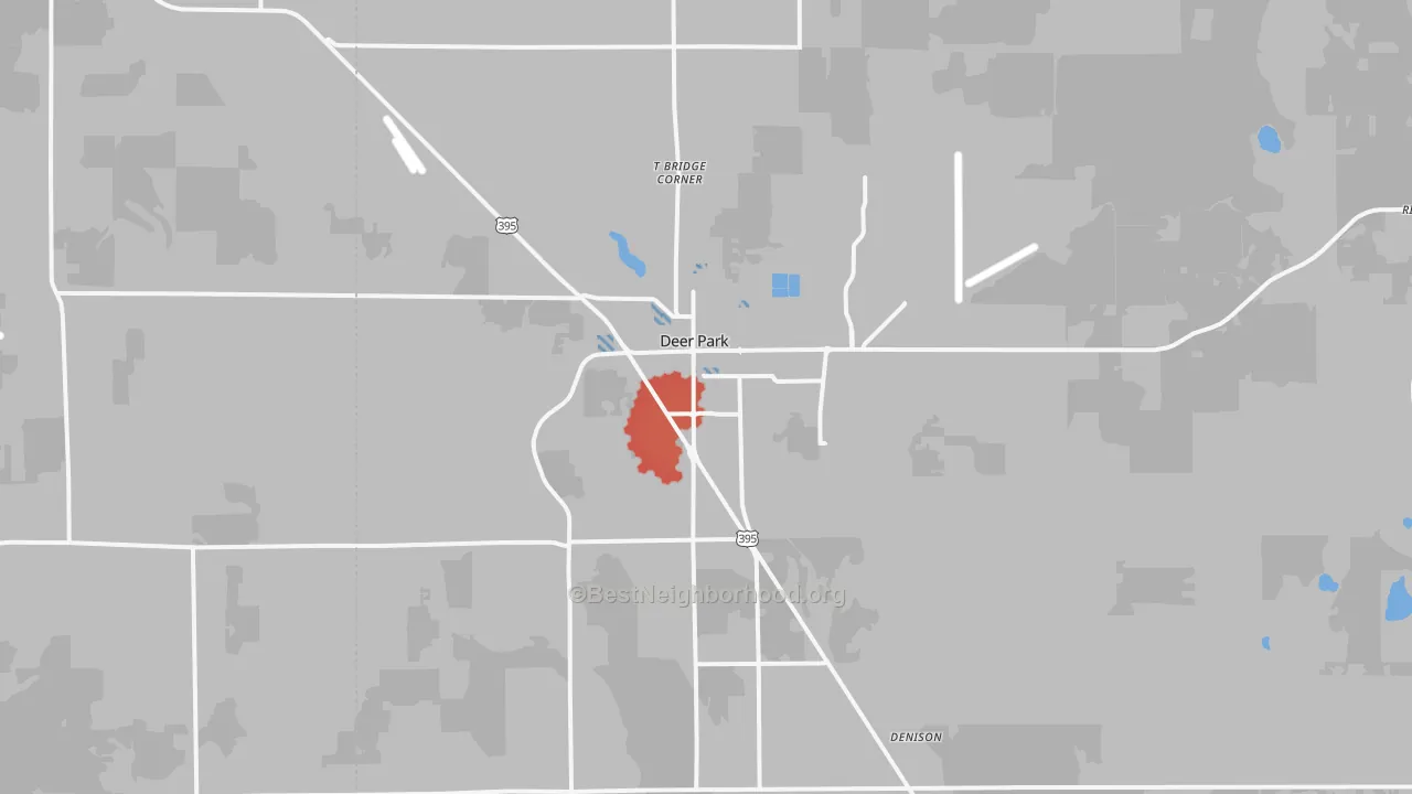 Transit Grade map of 99006, WA