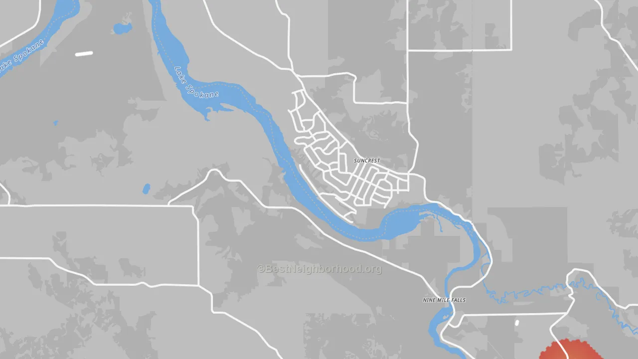 Transit Grade map of 99026, WA