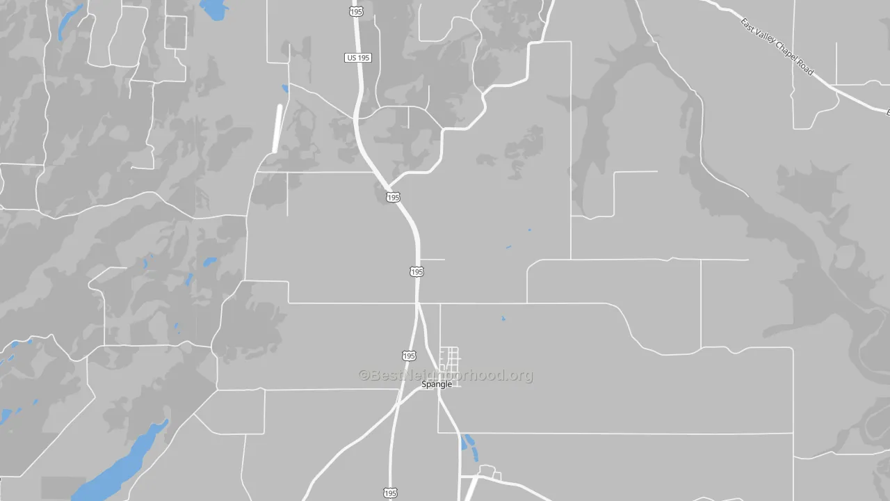 Transit Grade map of 99031, WA