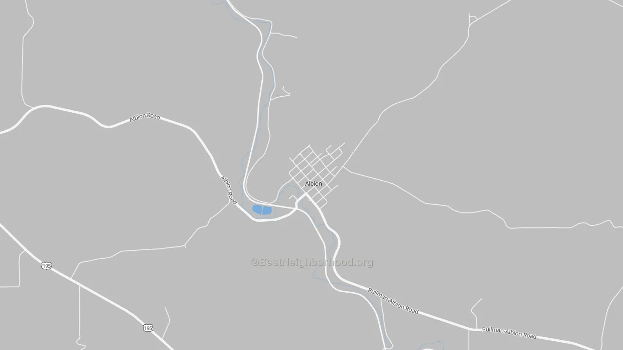 Transit Grade map of 99102, WA