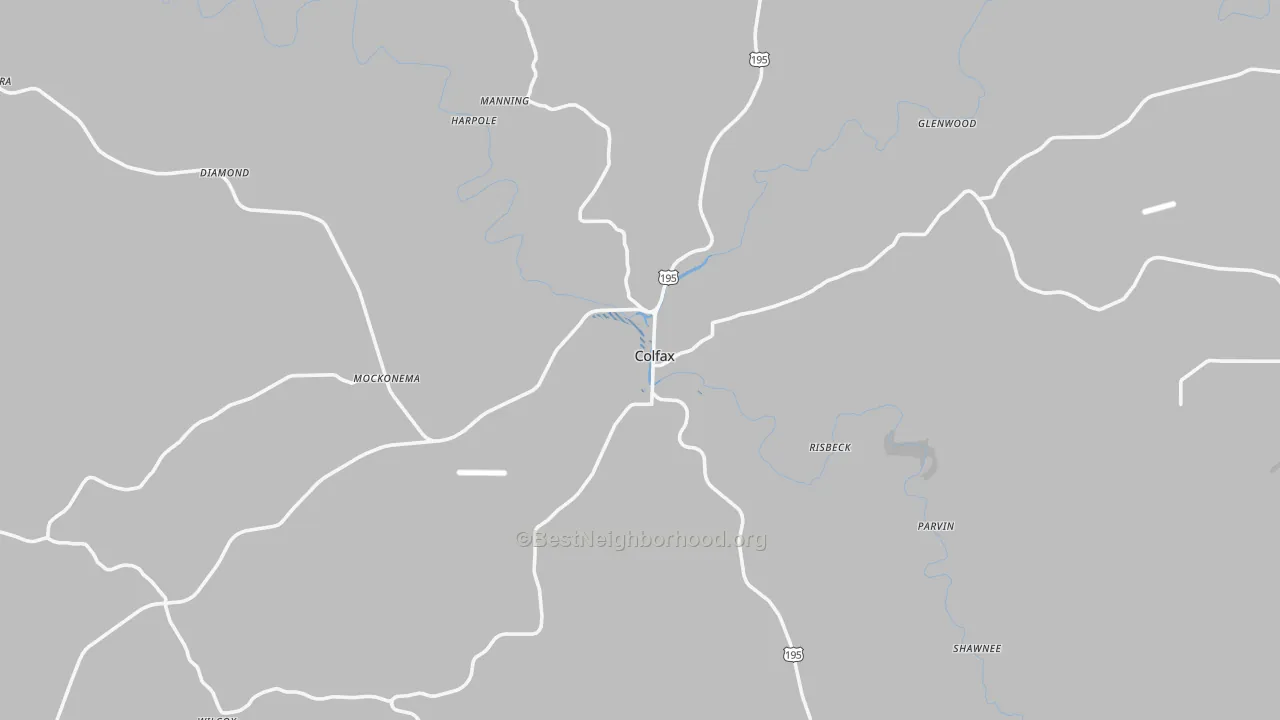 Transit Grade map of 99111, WA