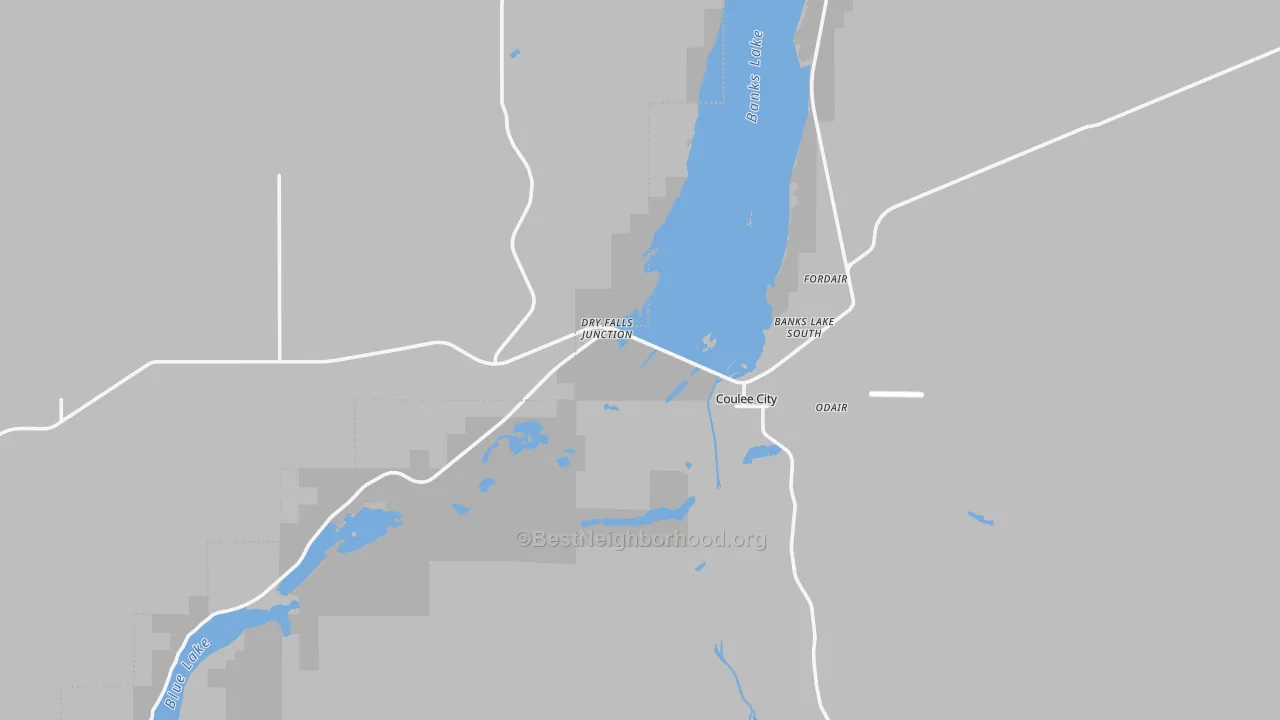 Transit Grade map of 99115, WA