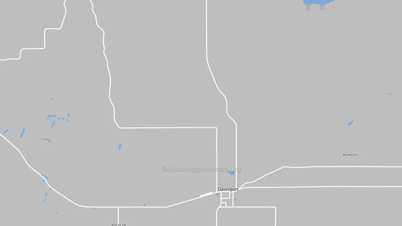 Transit Grade map of 99122, WA