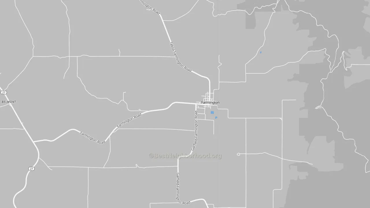 Transit Grade map of 99128, WA