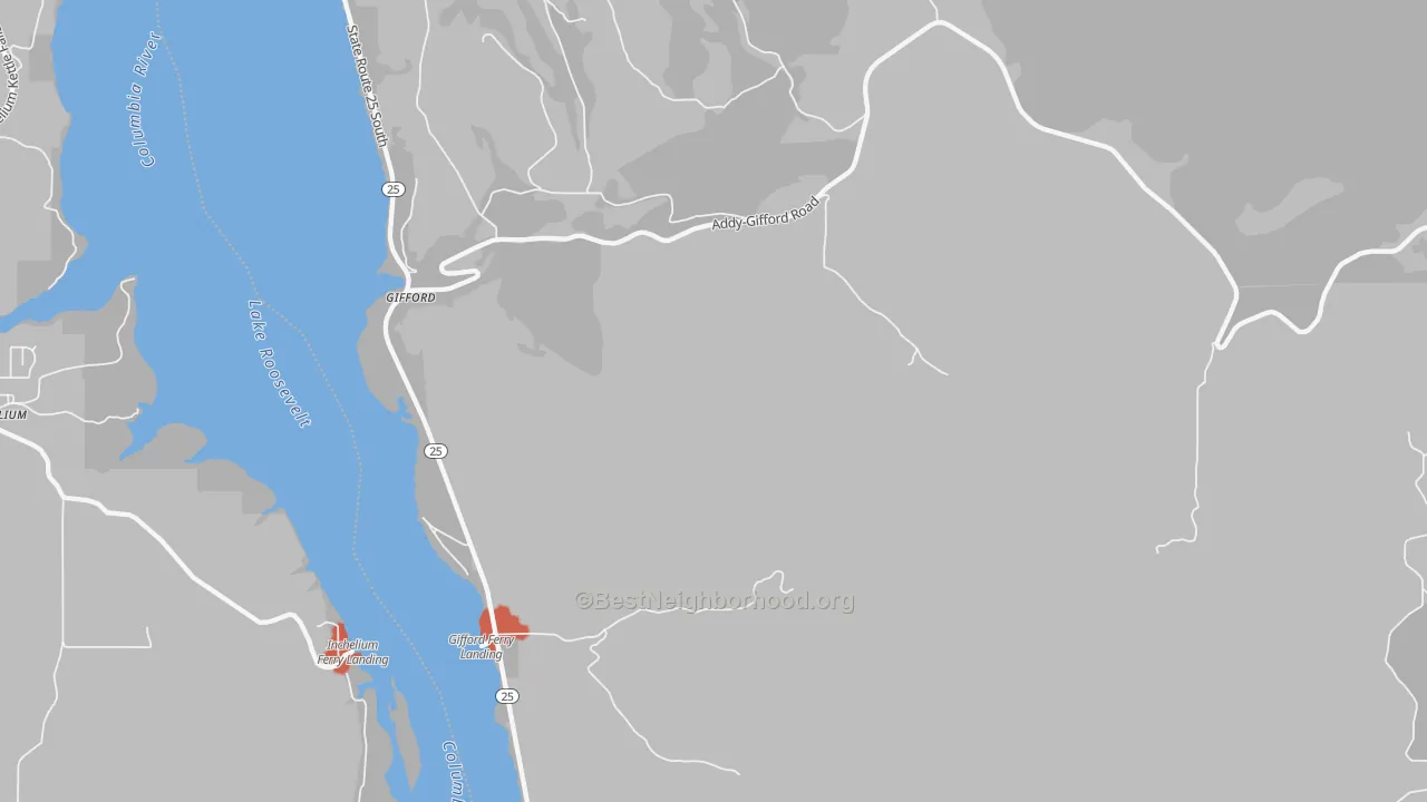 Transit Grade map of 99131, WA