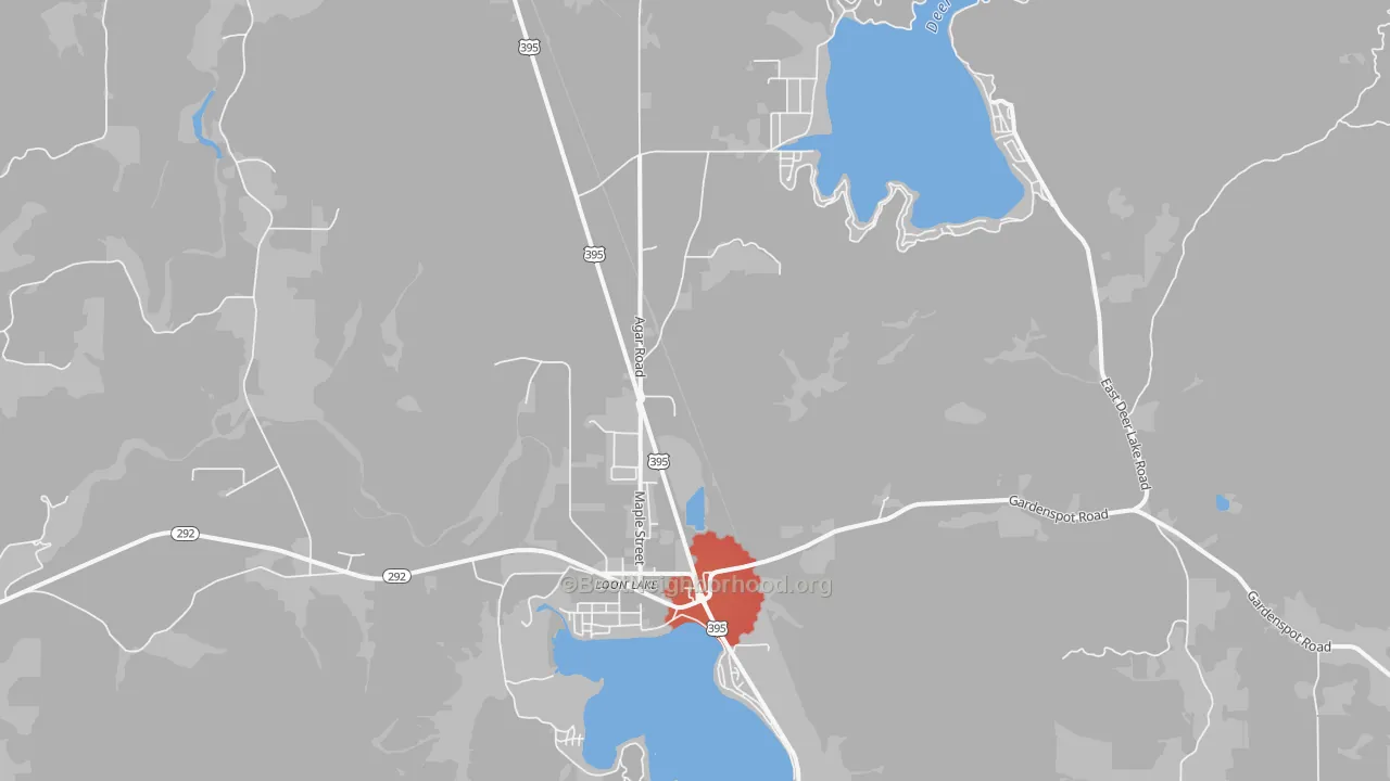 Transit Grade map of 99148, WA