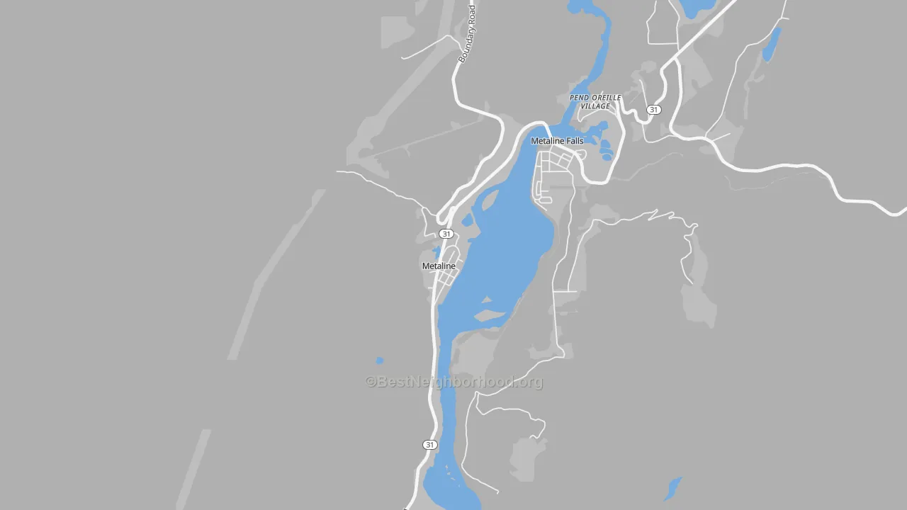 Transit Grade map of 99152, WA