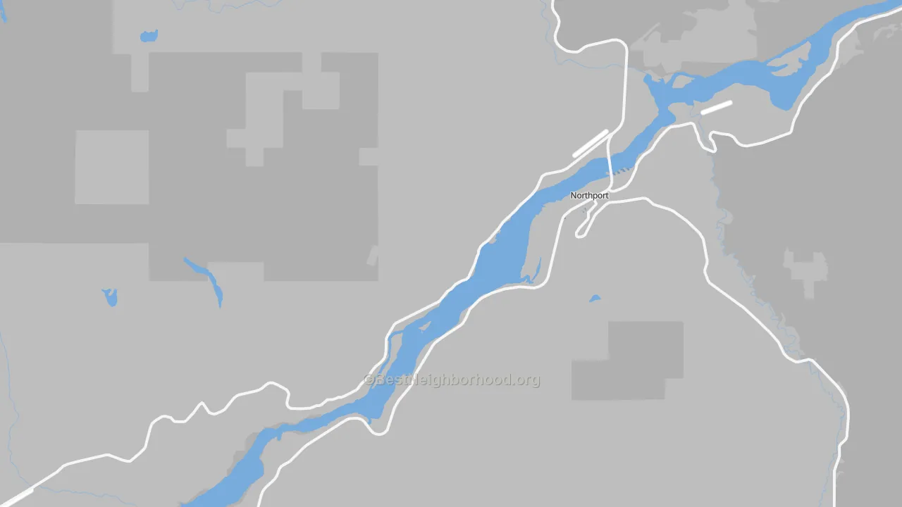 Transit Grade map of 99157, WA