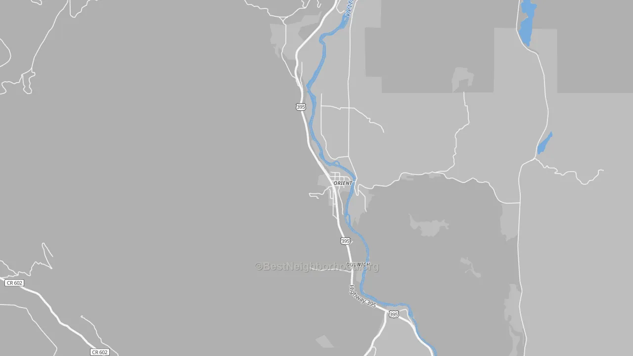 Transit Grade map of 99160, WA