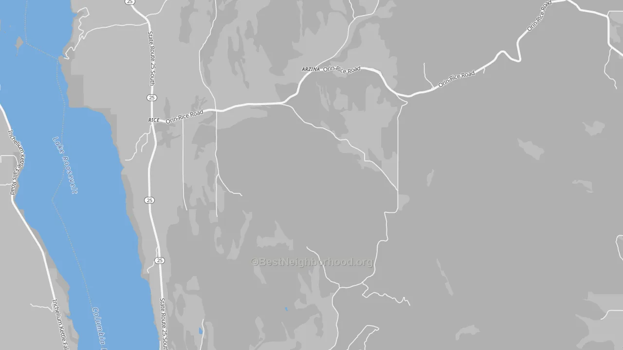 Transit Grade map of 99167, WA