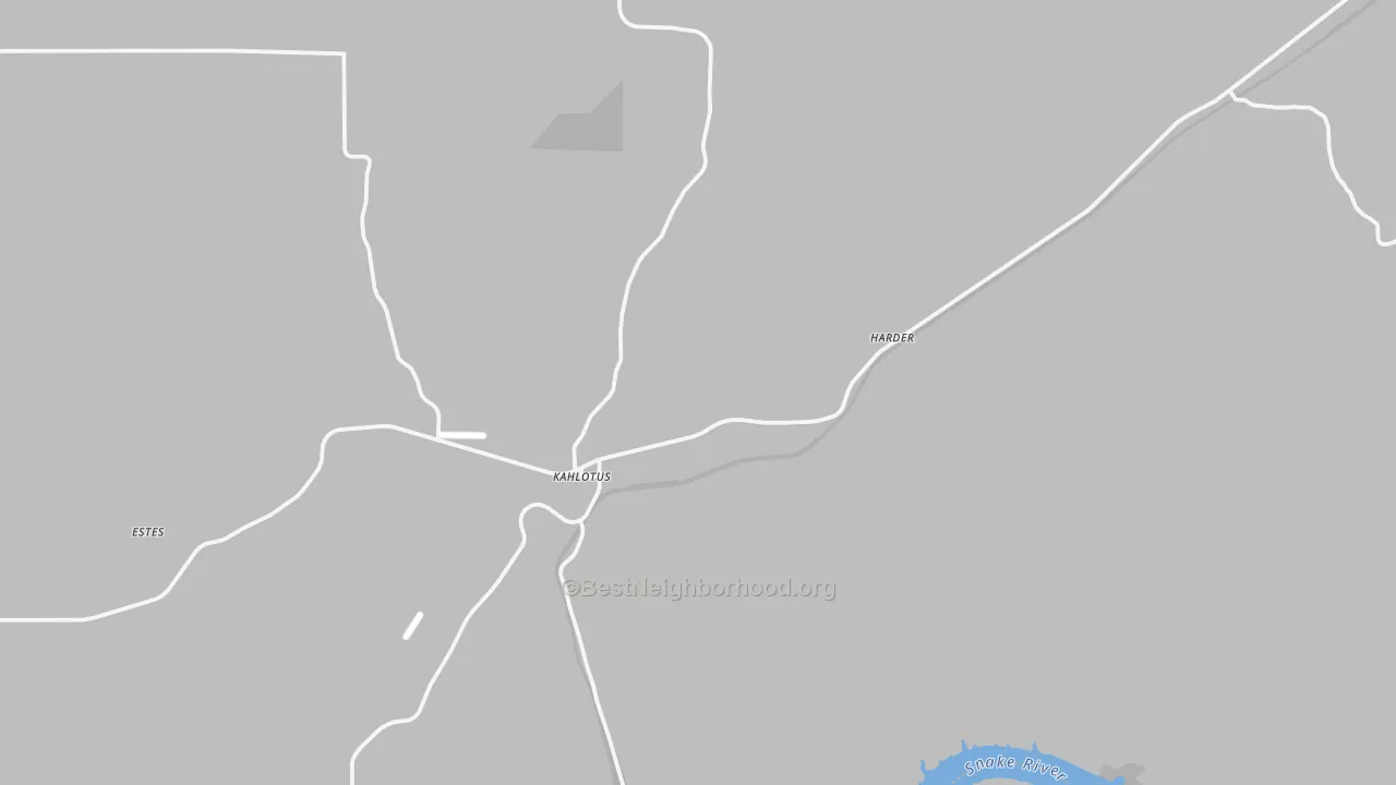 Transit Grade map of 99335, WA