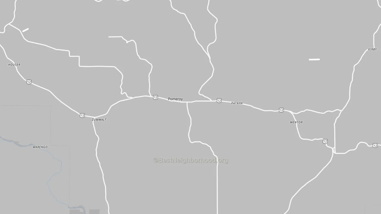 Transit Grade map of 99347, WA