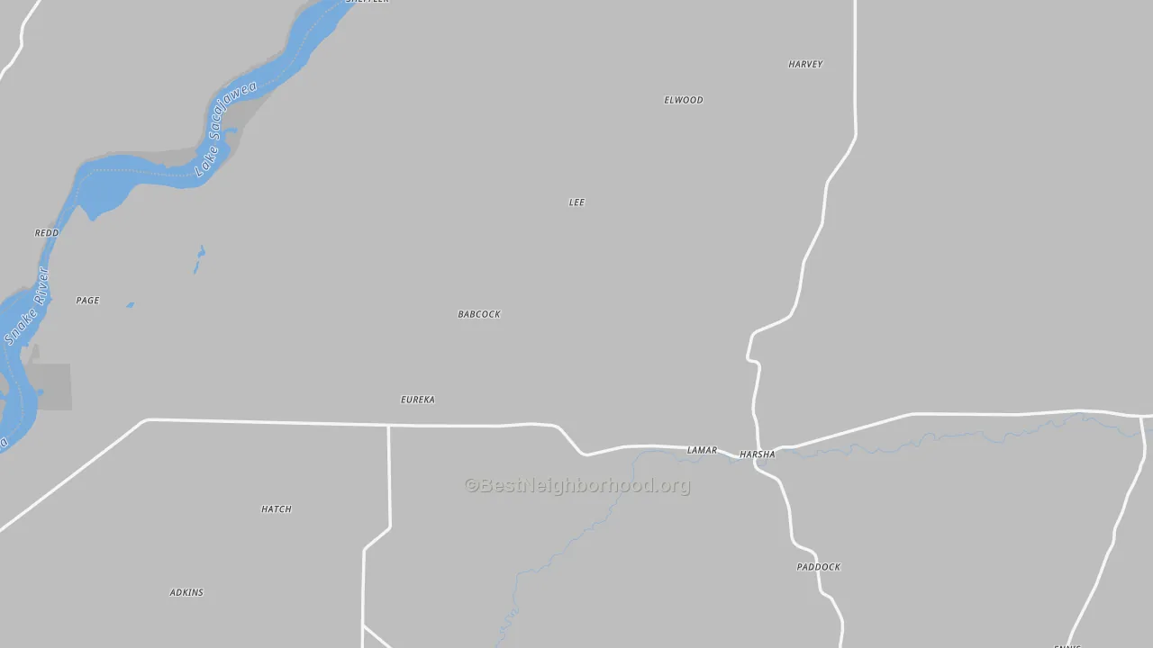 Transit Grade map of 99348, WA
