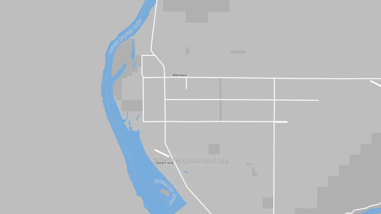 Transit Grade map of 99349, WA