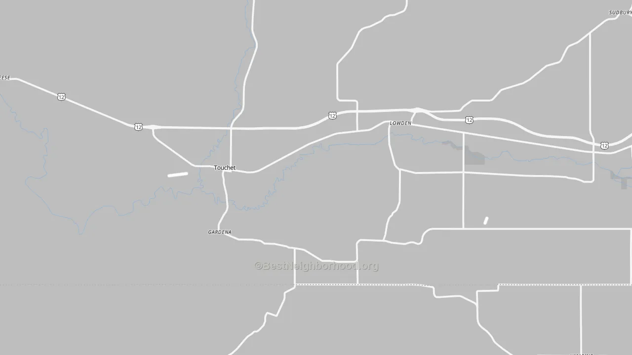 Transit Grade map of 99360, WA