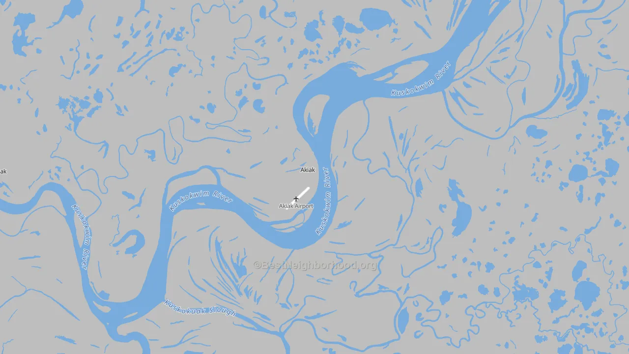 Transit Grade map of 99552, AK