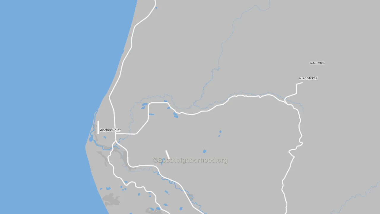 Transit Grade map of 99556, AK
