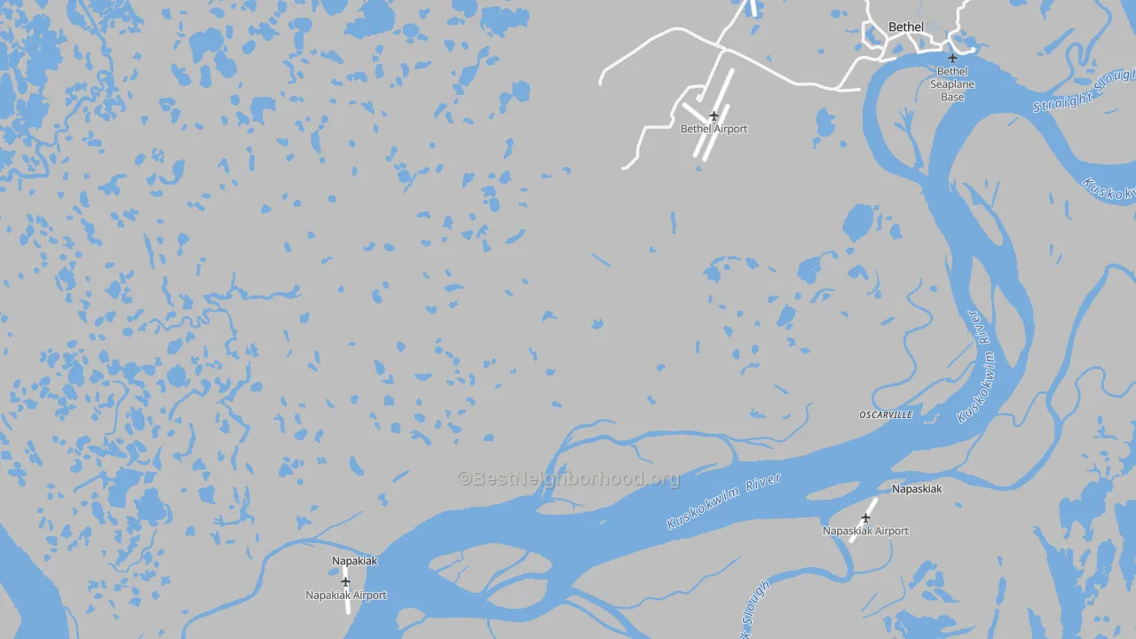 Transit Grade map of 99559, AK