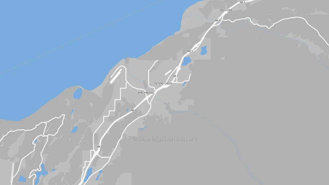 Transit Grade map of 99567, AK