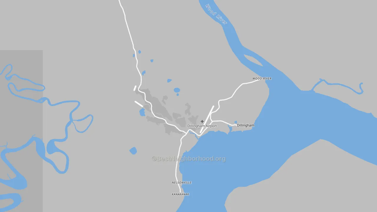 Transit Grade map of 99576, AK