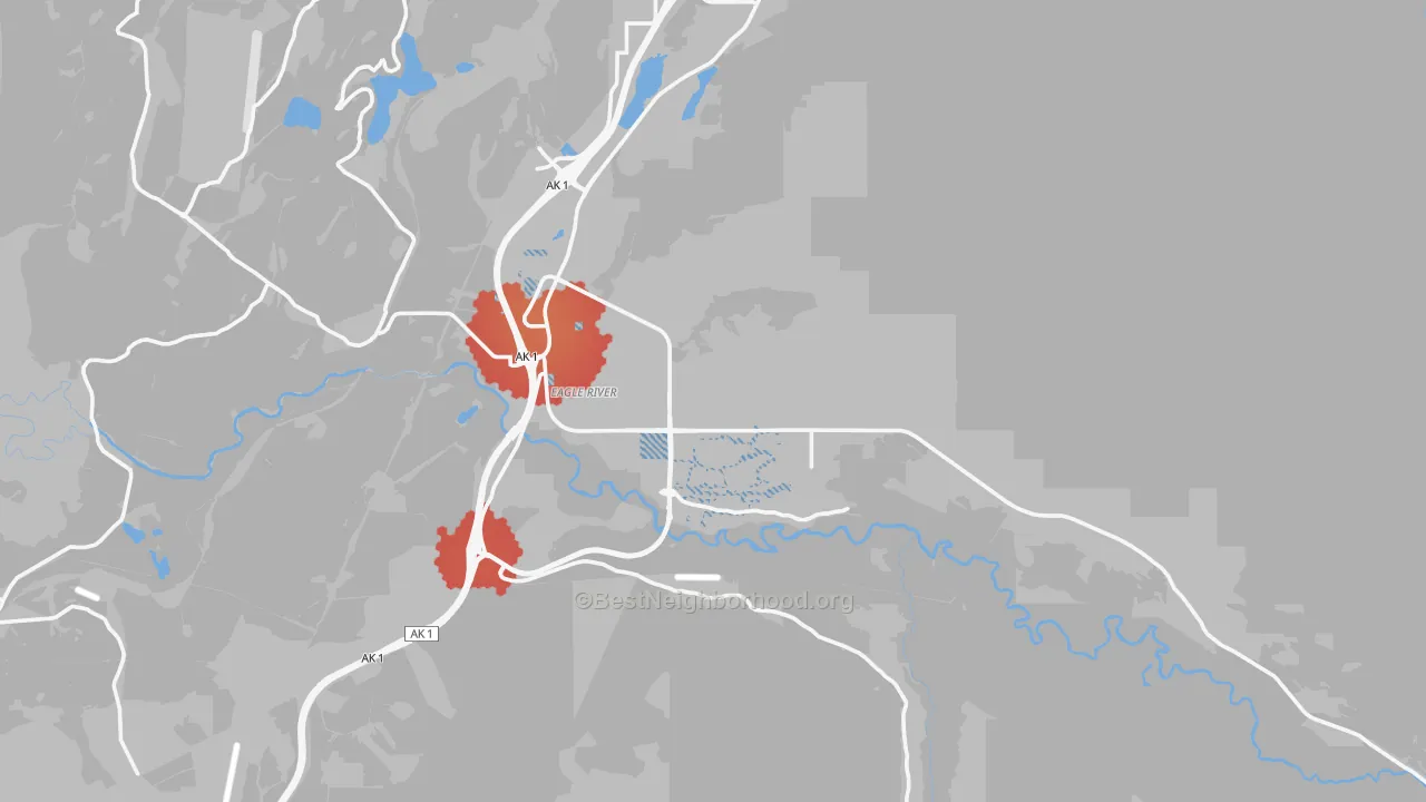 Transit Grade map of 99577, AK