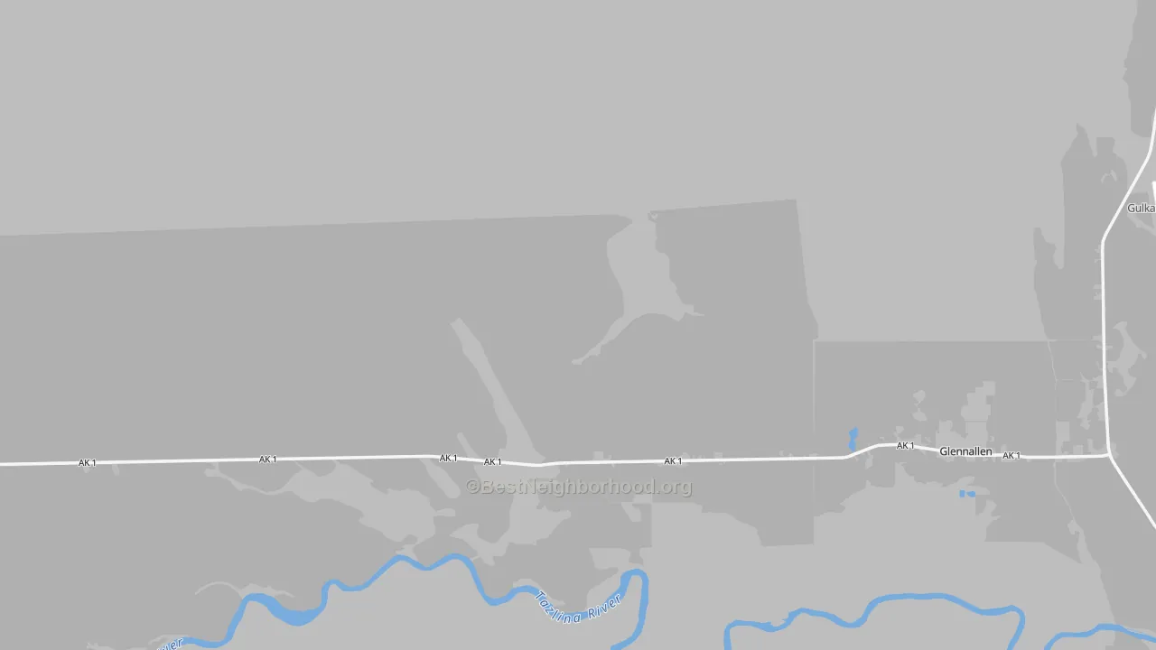 Transit Grade map of 99588, AK